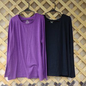 2pc 3XL Long Sleeve Cotton Tees
